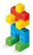 Geomag Premium Swiss-Made MagiCube 24-Piece Magnetic Stacking Cubes Building Set, Toddlers and Kids Ages 1-5, STEM Educational Toy, Creativity, Imagination, Early Learning Fun, Crystal Packaging