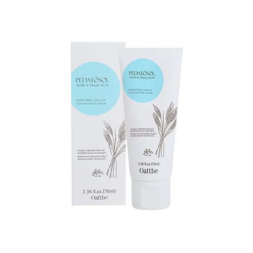 PEDATOSOL Baby Lotion - Pediatrician-Formulated Hydrating Lotion For Sensitive & 2.36 Fl
