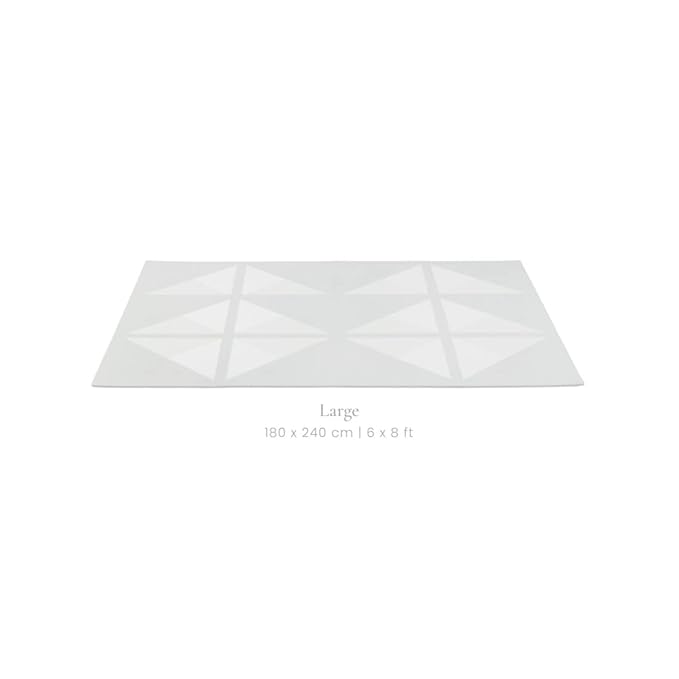 Toddlekind playmat - Prettier Puzzle Playmat (Kyte Storm), 4 X 6 Feet (6 Tiles)