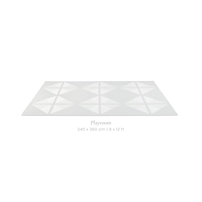 Toddlekind playmat - Prettier Puzzle Playmat (Kyte Storm), 4 X 6 Feet (6 Tiles)