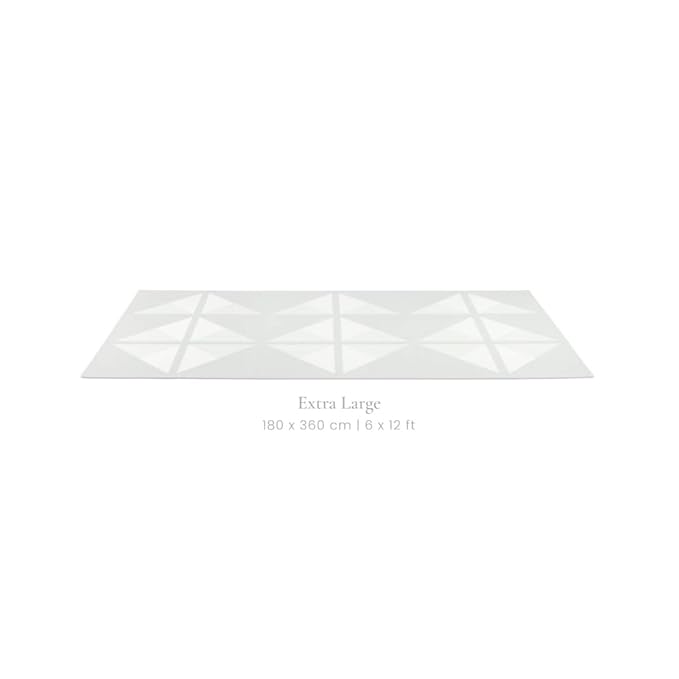 Toddlekind playmat - Prettier Puzzle Playmat (Kyte Storm), 4 X 6 Feet (6 Tiles)