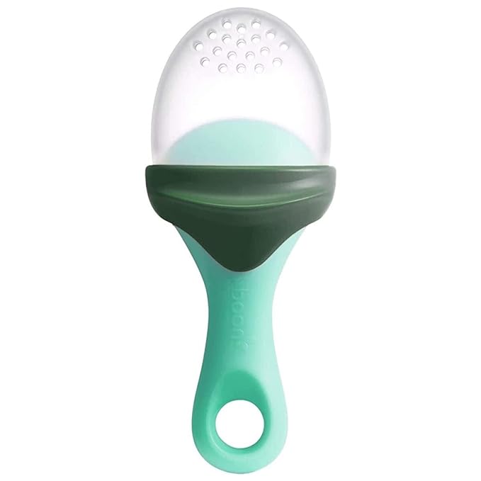 Boon Pulp Silicone Baby Fruit Feeder - Soft Silicone Baby Feeding 1 Count