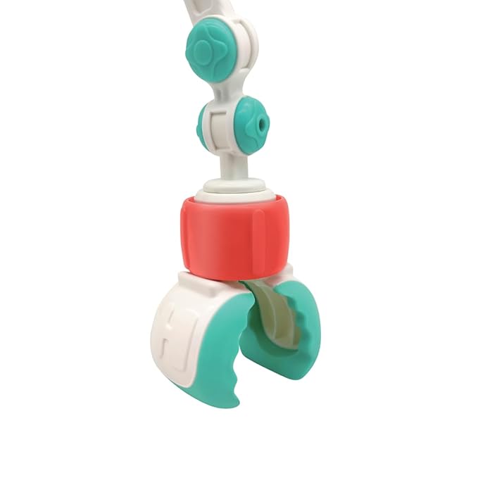 Mobile Arch with Spring Rattle - Universal Fit for Stroller, Crib & Car Seat - Sensory Stimulation & Motor Skill Development