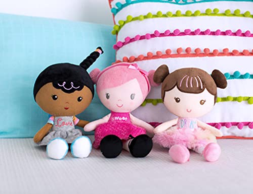 Baby Starters Plush Snuggle Buddy Baby Doll, Sweet Rosie