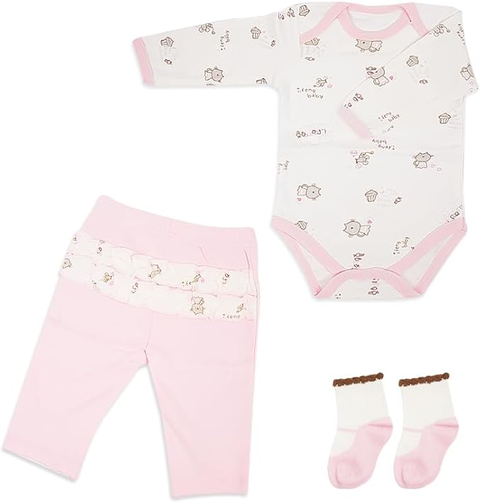 17-20 Inch Reborn Baby Dolls Clothes - Newborn Baby Doll Matching Outfit Accessories Gift Set