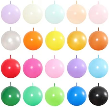 10 Inch Green Link Balloon 50 Pcs Quick Linkable Balloon
