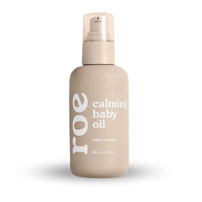 Baby Oil Calming & Soothes Rough and Irritated Skin | All Natural Non-Greasy Hydrating Baby Oil