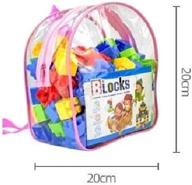 Baby Building Blocks, Kids Building Blocks Toys for 1 2 3 4 5 Year Old Boys Girls Toddlers 130 PCS
