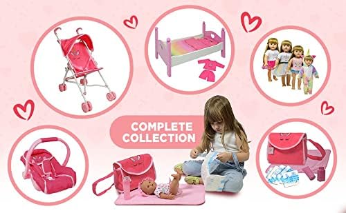 Unicorn Baby Doll Accessories - Pretend Play Kids Toys