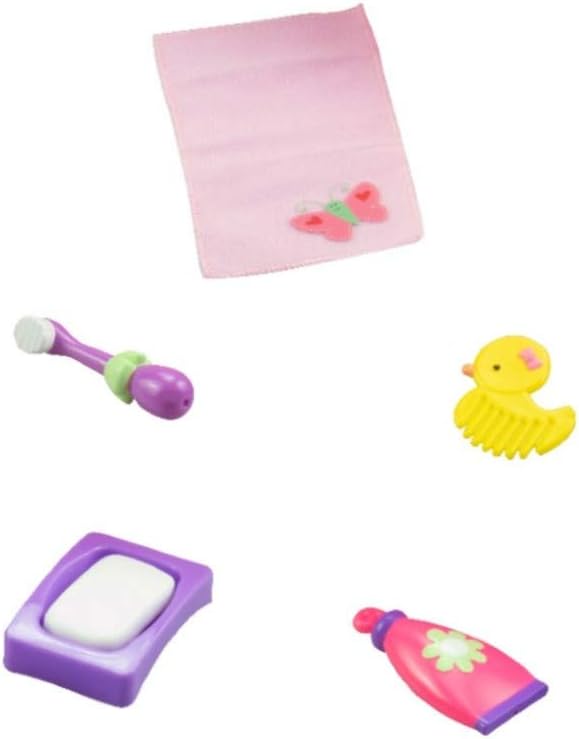 JC Toys Baby Doll Newborn Realistic Bath for Keeps Playtime! | Fits Dolls up to 16" 2+, Pink