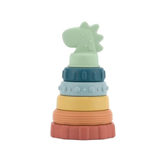 Itzy Ritzy - Itzy Stacker Silicone Stacking & Teething Toy 3 Months