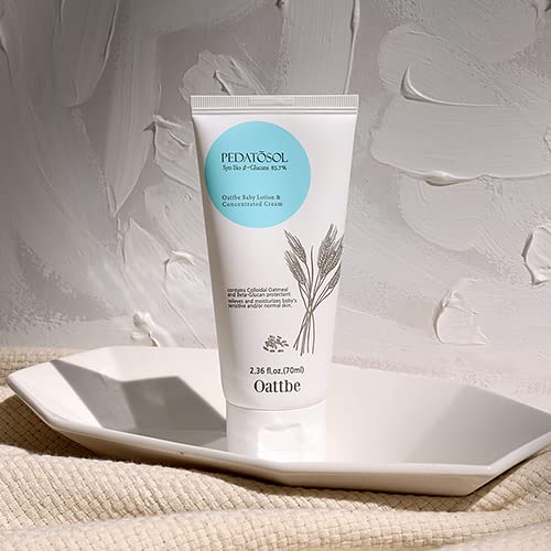 PEDATOSOL Baby Lotion - Pediatrician-Formulated Hydrating Lotion For Sensitive & 2.36 Fl
