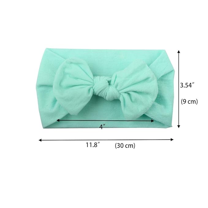 C횋LLOT Super Stretchy Soft Knot Headbands with Hair Bows Head