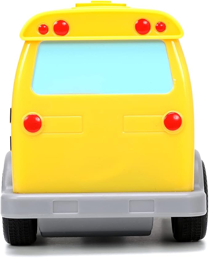 Jada Toys Cocomelon 7.5" School Bus RC Remote Control Car,