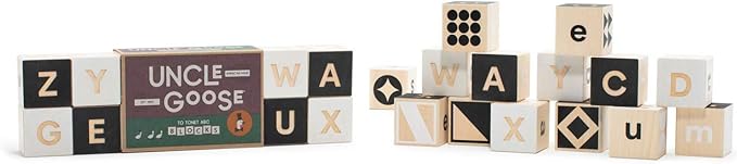 Uncle Goose to Tonet ABC Blocks - Made in The USA