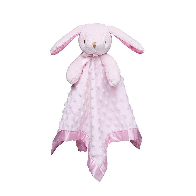 Pro Goleem Loveys for Babies Bunny Security Blanket Baby Girl 16 Inch