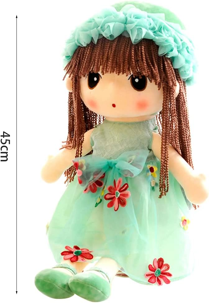ikasus Soft Baby Doll with Clothes, Kawaii 17.7 Rag Doll