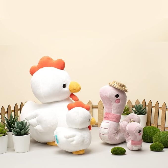 Bellzi Worm Cute Stuffed Animal Plush Toy - Adorable Soft Worm Toy Plushies and Gifts