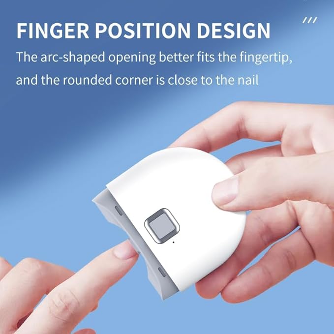 Electric Nail Clipper,Automatic Baby Electric Nail Trimmer 2 Speed