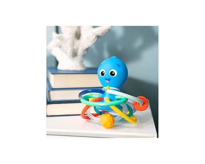 Baby Einstein Ocean Explorers Opus’s Shake & Soothe Teether Toy 0 Months