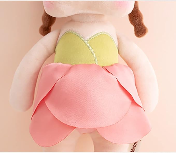 13" Exclusive New MeToo Princess Doll, Cute Flower Fairy Plush Doll