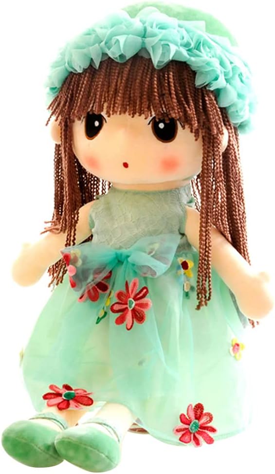 ikasus Soft Baby Doll with Clothes, Kawaii 17.7 Rag Doll