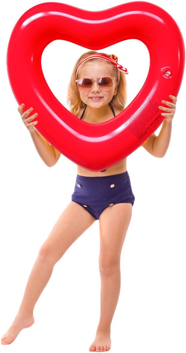 Inflatable Pool Float Ring is Suitable for Children, Bath Ring is Suitable for Backyard Pool Party Water River sea Beach Toys