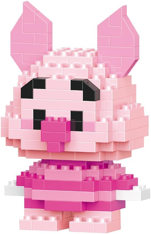 Micro Mini Building Blocks Anime Character Set (500+ Pieces), Ages +14 (3 Pack) 18)