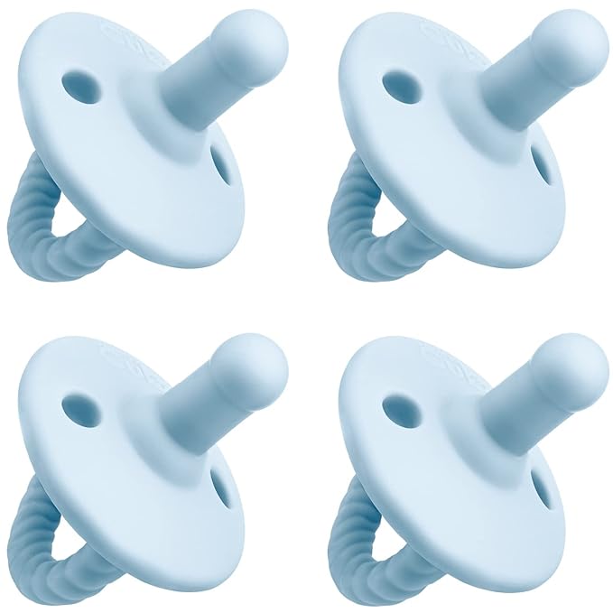 Pacifier Soother Baby 4 Pack of Pacifiers Newborn Teething 100% 6-18 Months