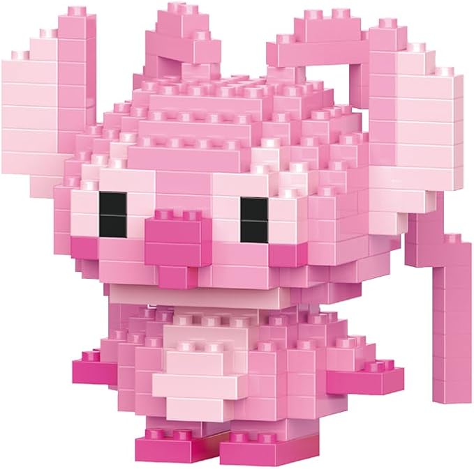 Micro Mini Building Blocks Anime Character Set (500+ Pieces), Ages +14 (3 Pack) 15)