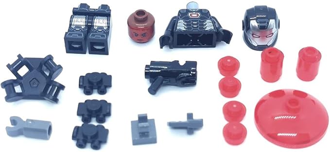 LEGO Superheroes: War Machine with Double Shooters (James Rhodes)
