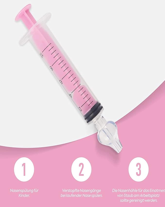 10ml Baby Nasal Syringe Irrigator Portable Infant 2pcs??