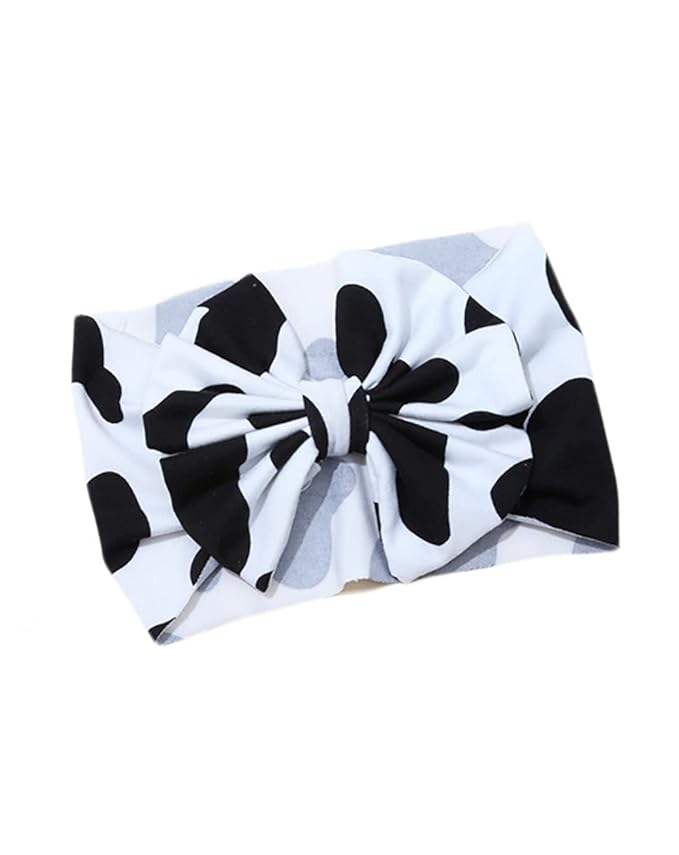 BBTDIN Baby Girl Headband with Bow Hair Clip and Turban (D2-Turban)