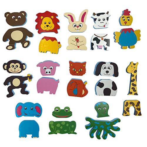 Edushape Funny Mix Magic Creations - Bath Foam Stickers 1-3 -
