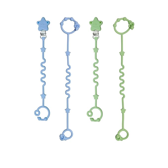RTMOK 4pcs Silicone Setpacifier Clip"