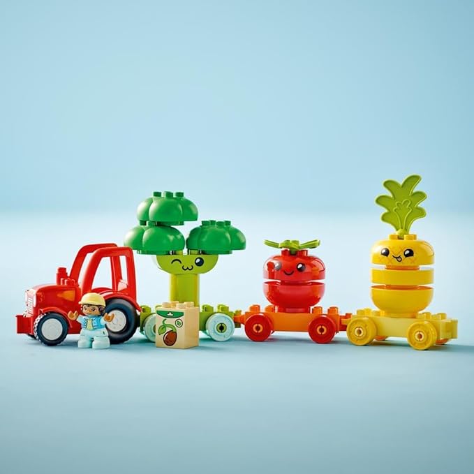 LEGO DUPLO Fruit & Vegetables Gift Pack 66776 Amazon Exclusive STEM Toy for Toddlers Ages 1-3, Grow-Your-Own Food Toy for Imaginative Role Play