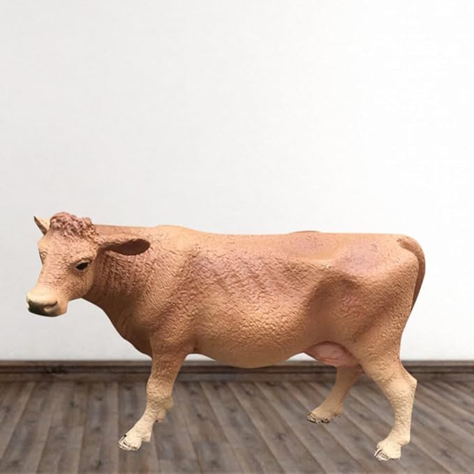 ibasenice Cows Figures, Cow and Calf Toys Farm Animal Toys