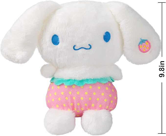 Kawaii Cinnamoroll Plush Doll 8", kuruomi My Melo Anime Plush Figure Toy
