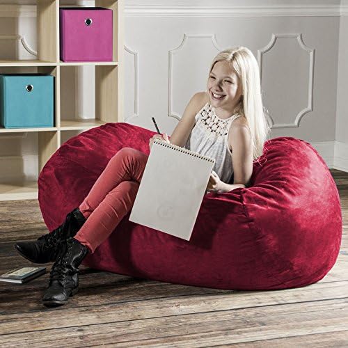 Jaxx Sofa Saxx Bean Bag Lounger, 4-Feet, Lime