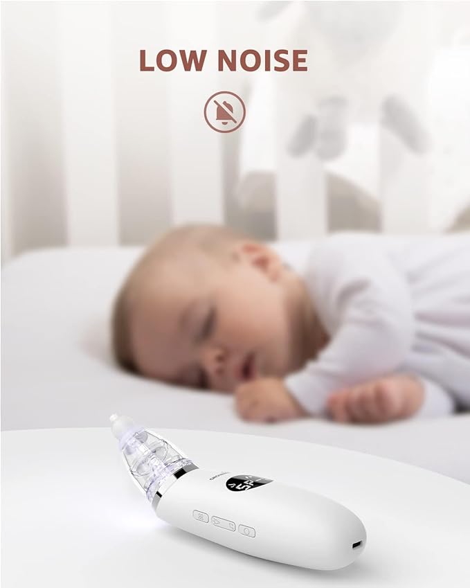 GROWNSY Nasal Aspirator for Baby | Baby Nose Sucker 3 Silicone