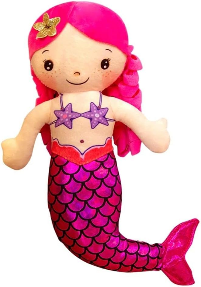 Mermaid Soft Plush Doll Princess for Girls Toddlers & Babies, Mermaid Gifts for Girls 50 cm)