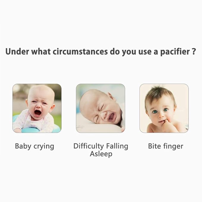 4Pcs Cute Kissable Mustache Pacifier for Babies Funny Lips Baby Pacifiers