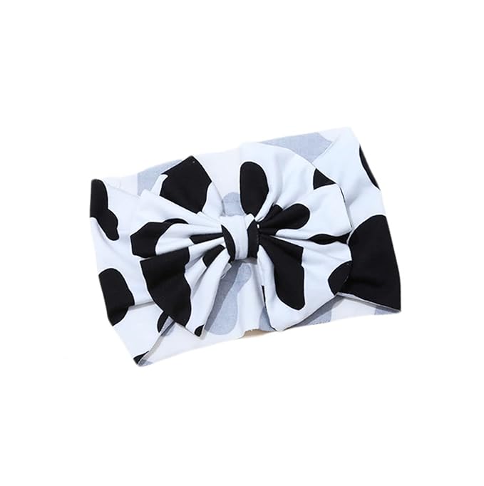BBTDIN Baby Girl Headband with Bow Hair Clip and Turban (D2-Turban)