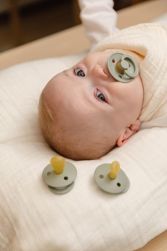 BIBS Colour Soother 4-Pack | BPA Free Dummy Pacifier 18-36 Months