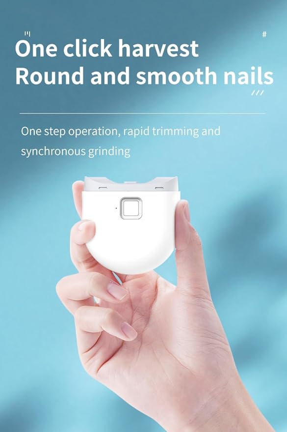 Electric Nail Clipper,Automatic Baby Electric Nail Trimmer 2 Speed