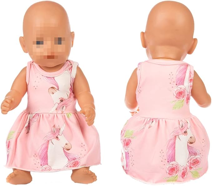 SOTOGO 7 Sets Doll Clothes Outfits Dresses for 14 to 17 Inch 15 Inch 18 Inch