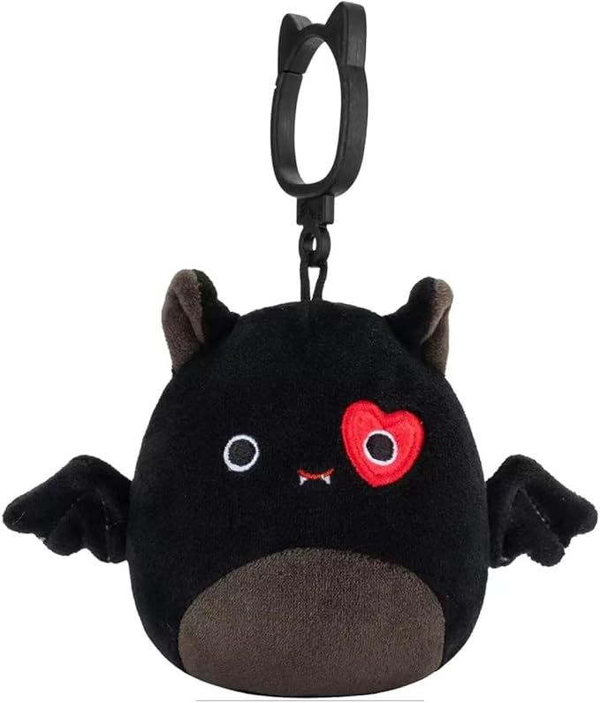Squishmallows 2025 Valentine Squad 3.5" Mini Plush Doll Clip Keychain (Set of 6)