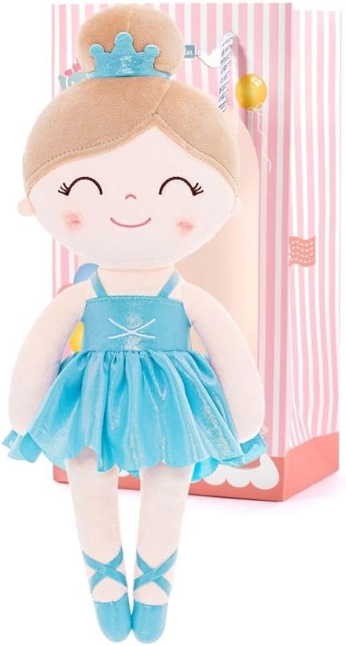 Gloveleya Baby Doll Ballerina Girl Gift Ballerina Plush Soft Doll 13 Inch