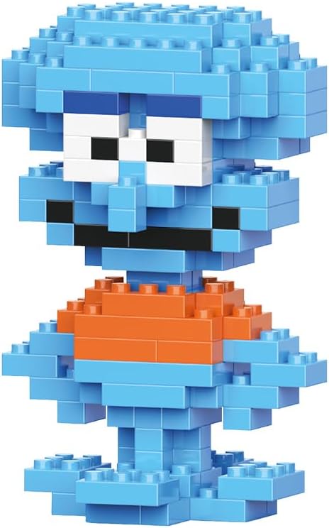 Micro Mini Building Blocks Anime Character Set (500+ Pieces), Ages +14 (3 Pack) 15)