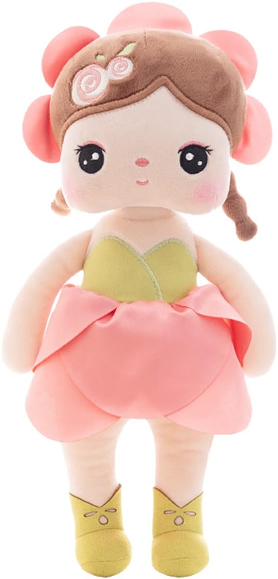 13" Exclusive New MeToo Princess Doll, Cute Flower Fairy Plush Doll